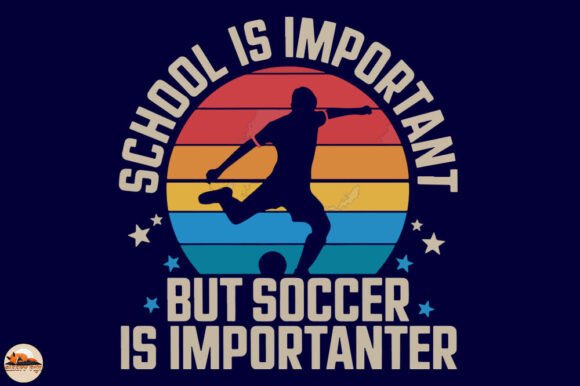 Download School is Important, Soccer Retro Shirt - Retro Collection