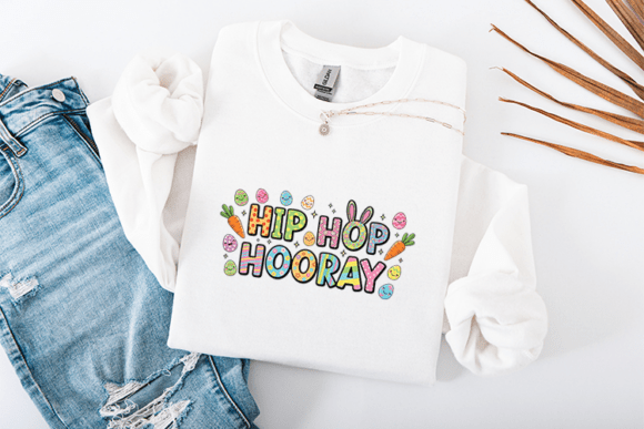 Download Hip Hop Hooray Easter SVG Retro Patterne - Retro Collection