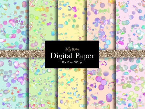 Download Holographic Confetti Backgrounds - Confetti backgrounds Collection