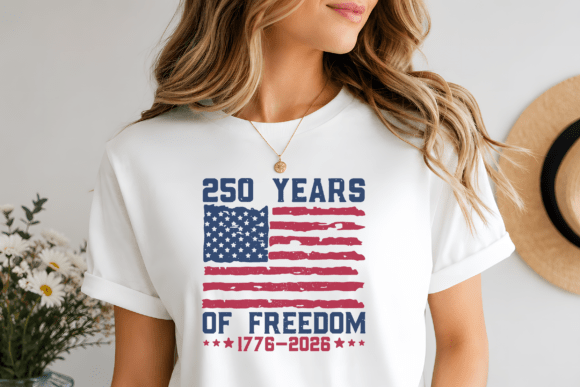 Download Retro USA 250th Anniversary 2026 Svg - Retro Collection
