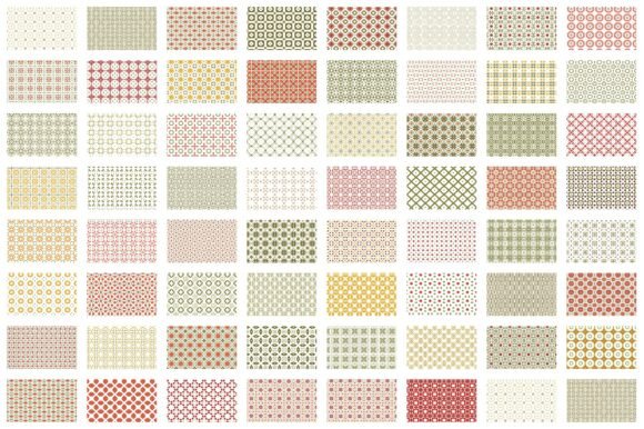 Download Freebie - 62 Retro Geometric Patterns - Retro Collection