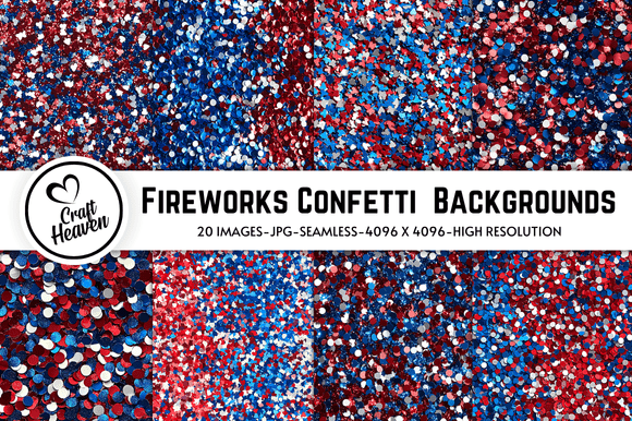 Download Fireworks Confetti Backgrounds - Confetti backgrounds Collection