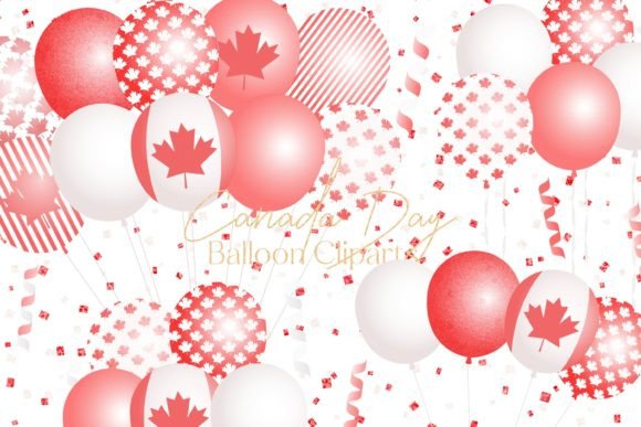 Download Canada Day Balloon Clipart PNG - Premium Resources