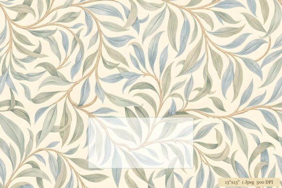 Download William Morris Willow Leaf Pattern - Leaf pattern Collection