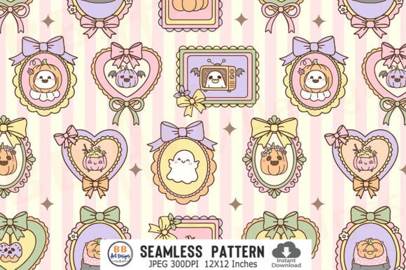 Download Halloween Pattern Frames Surface Stripes - Surface Collection