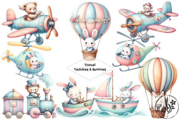 Download Travel Teddies &amp; Bunnies - Bunnies Collection